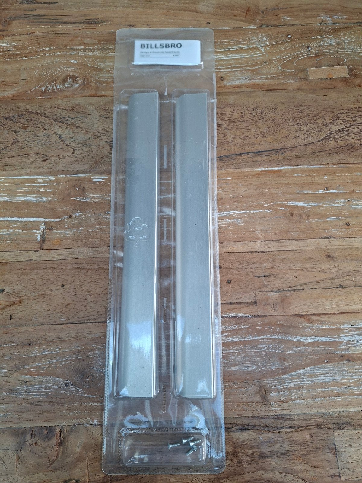 Billsbro IKEA handgrepen 2 stuks nieuw RVS kleur 320mm, Ophalen of Verzenden, Nieuw, Overige materialen, Klink of Kruk