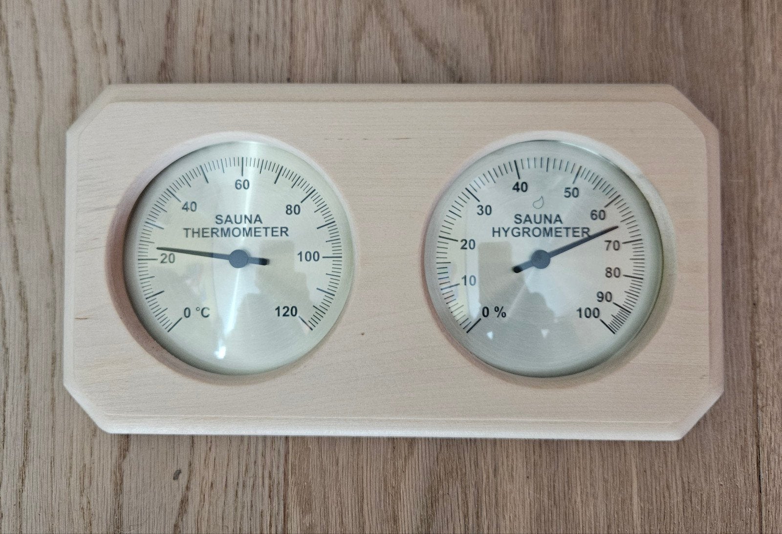 Rechthoekige Sauna Thermo-Hygrometer, Ophalen of Verzenden, Nieuw, Toebehoren