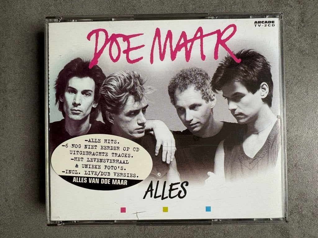 Doe Maar- Alles, leuke 2 cd met de beste van in prima staat, Cd's en Dvd's, Cd's | Pop, Zo goed als nieuw, Album, Ophalen of Verzenden
