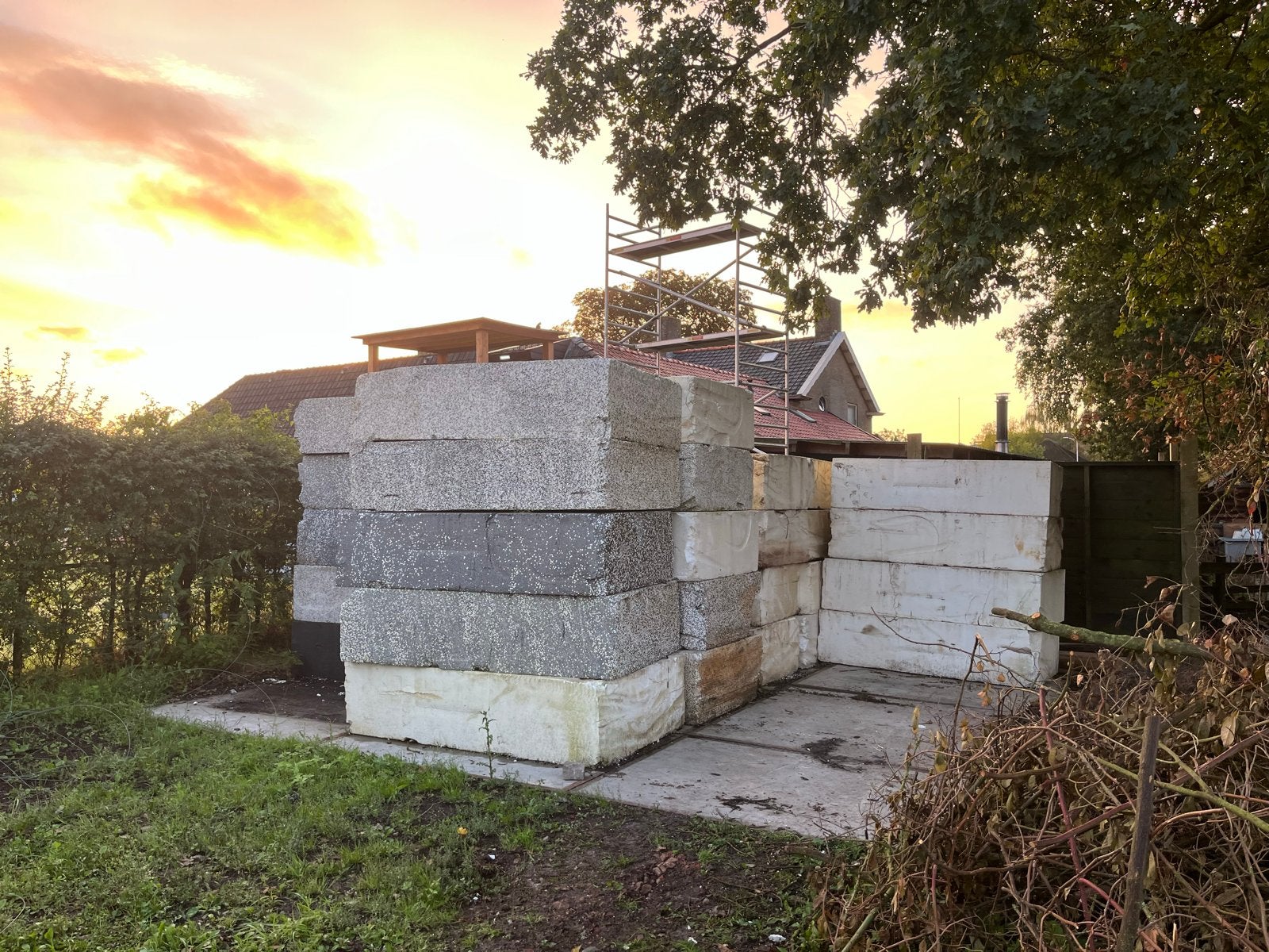 Isolatieplaten / EPS-blokken 200x120x50 cm (lxbxh), Ophalen, Gebruikt, Overige typen
