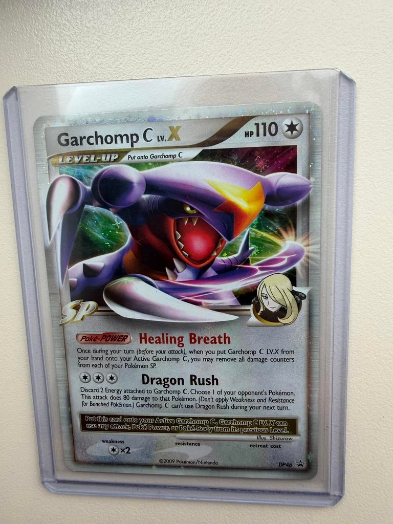 Garchomp Pokemon kaart, Ophalen of Verzenden, Zo goed als nieuw