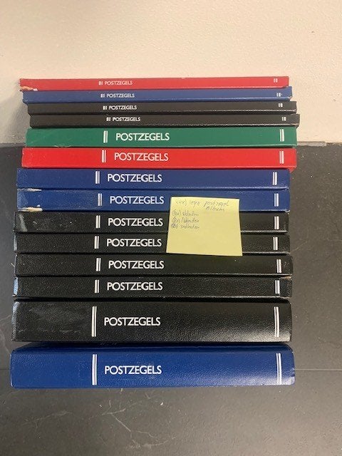(14x) lege postzegel album, Ophalen of Verzenden, Verzamelalbum