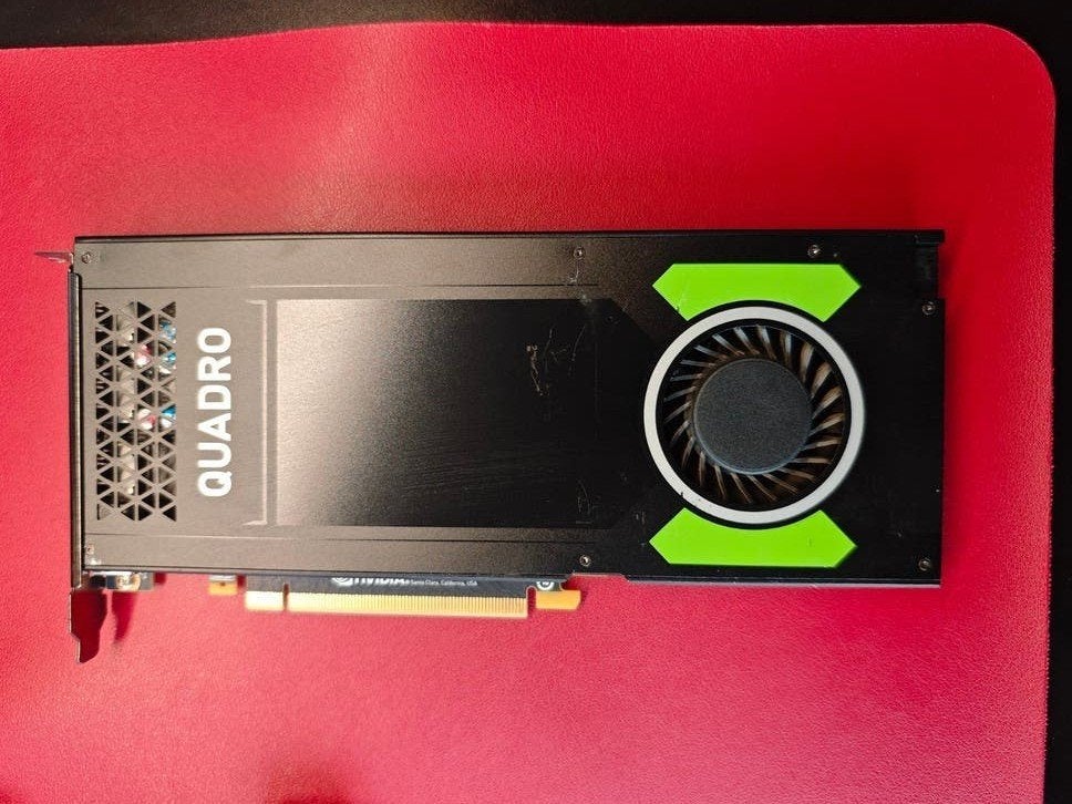 NVIDIA Quadro P4000 8GB GDDR5 Professionele GPU 4x DP, PCI-Express 3, DisplayPort, Ophalen of Verzenden, GDDR5