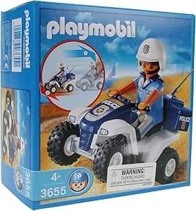 playmobil 3655 politie quad., Geobra Brandstätter Stiftung & Co KG, Overige typen, Nieuw, Brandstätterstrasse 2 , 90513 ZIRNDORF, Duitsland