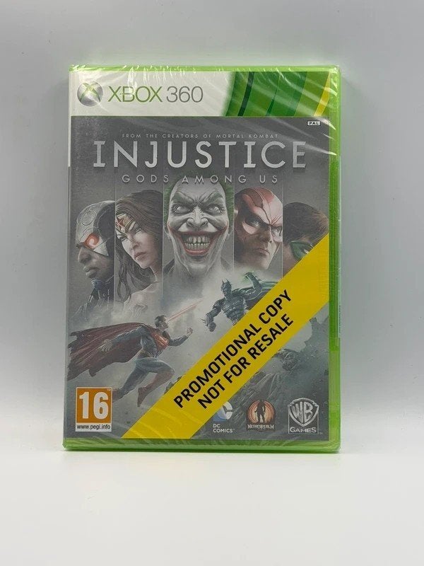 Injustice Gods Among Us Xbox 360 Factory Sealed Promo, Avontuur en Actie, Microsoft, Microsoft, Microsoft