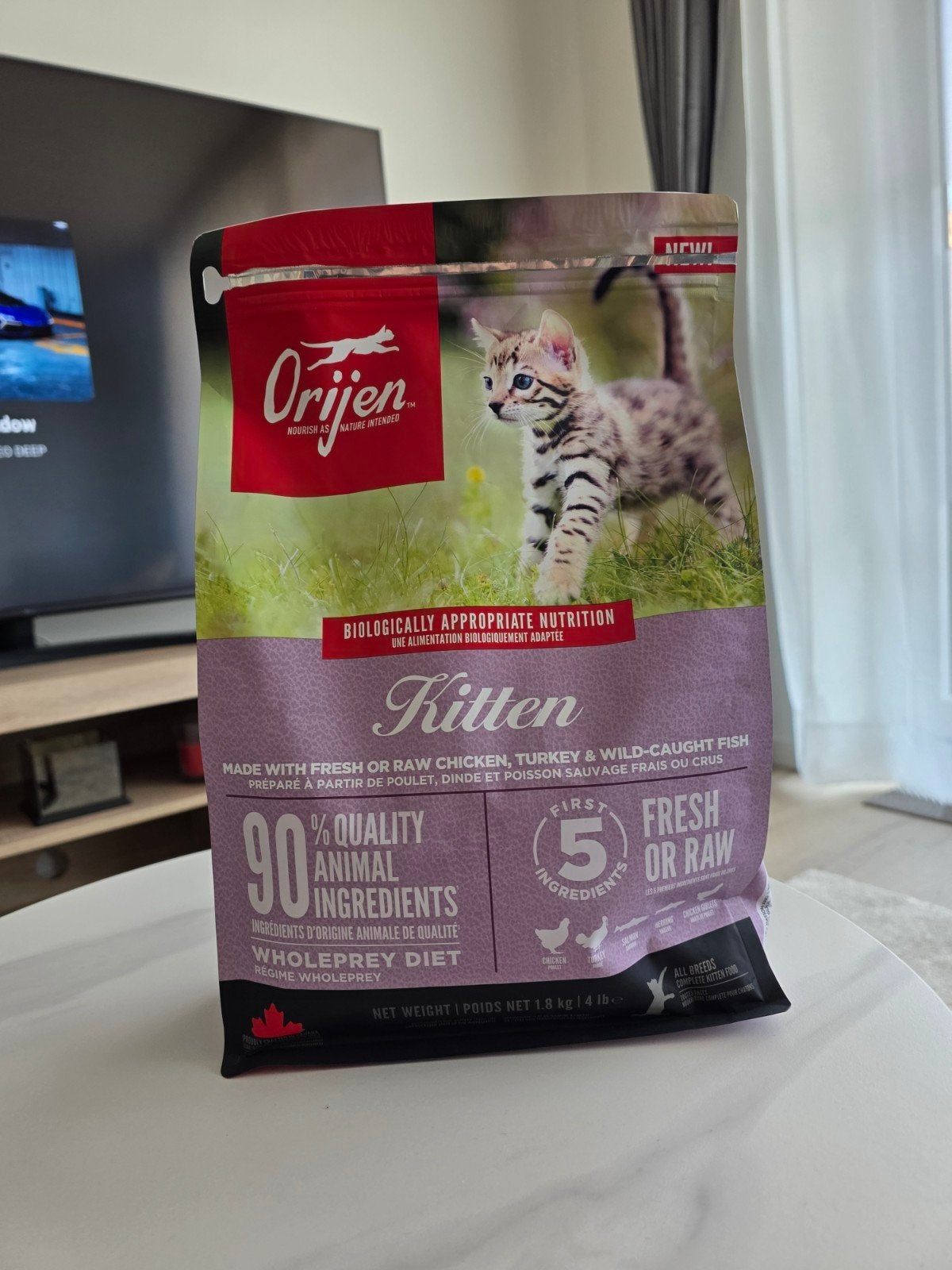 Orijen kitten  kattenvoer 1.8 kg, Ophalen of Verzenden, Kat