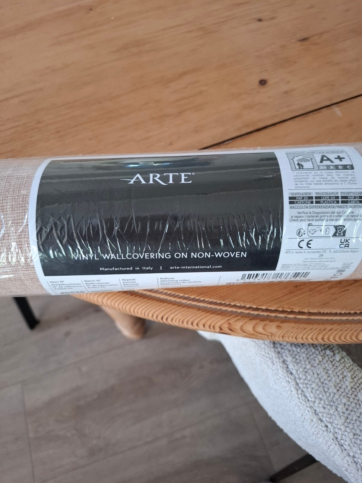 1 rol arte vinyl behang nieuw oud roze, Ophalen of Verzenden, Roze
