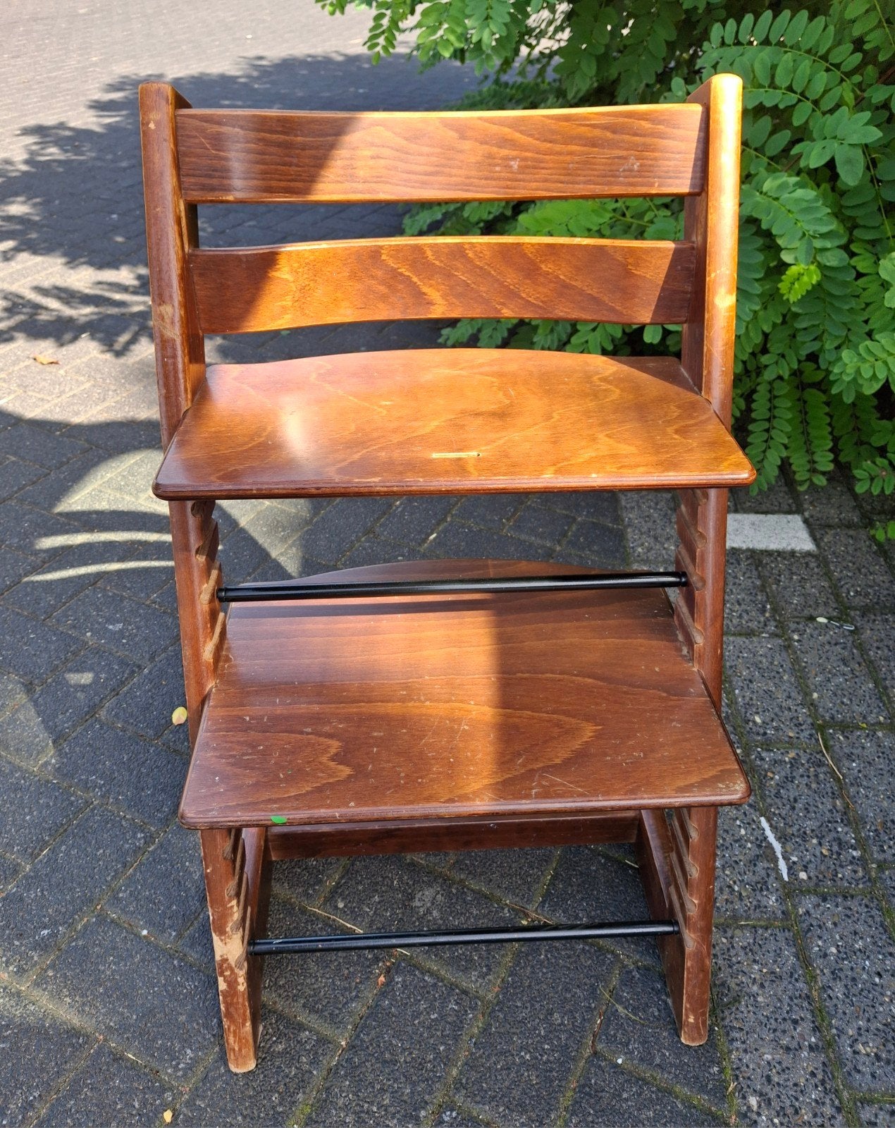 Stokke Tripp Trapp oak meegroeistoel - Gebruikt, Ophalen, Gebruikt, Meegroeistoel, Aanschuifbaar
