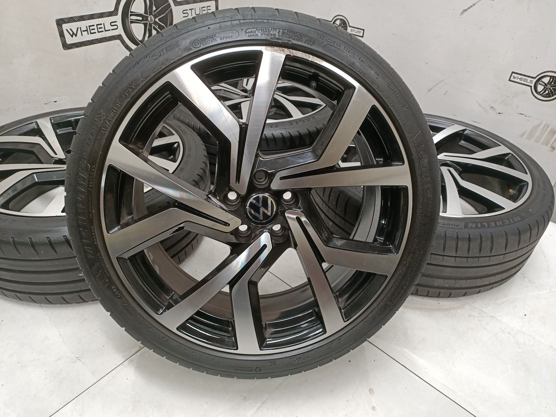 VW Polo Brescia lichtmetaal velgen 16 inch 5x1100, Gebruikt, -, -, Banden en Velgen