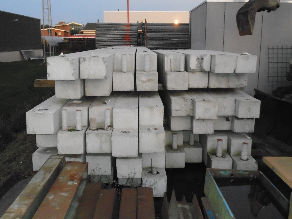 betonbalken, Ophalen, Gebruikt, Overige typen, 10 m² of meer
