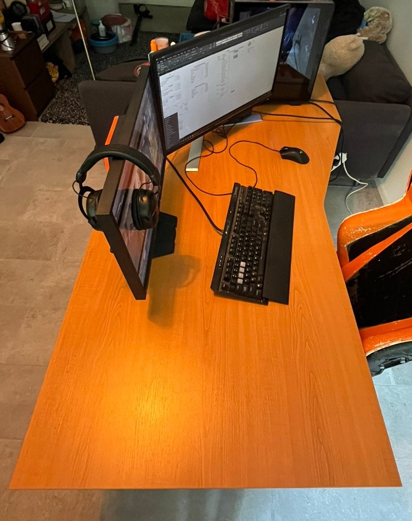 Wingbureau - LxBxH 180x80/100x75, Ophalen of Verzenden, Zo goed als nieuw