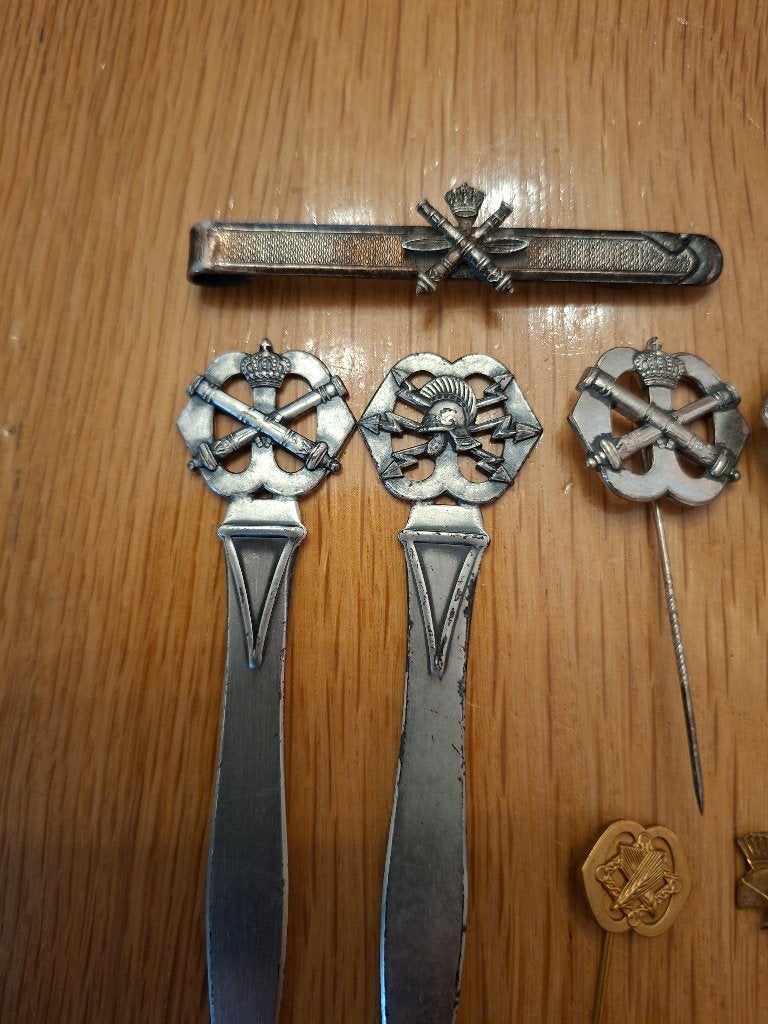 Speldjes verzameling, Ophalen of Verzenden, Landmacht, Nederland, Embleem of Badge