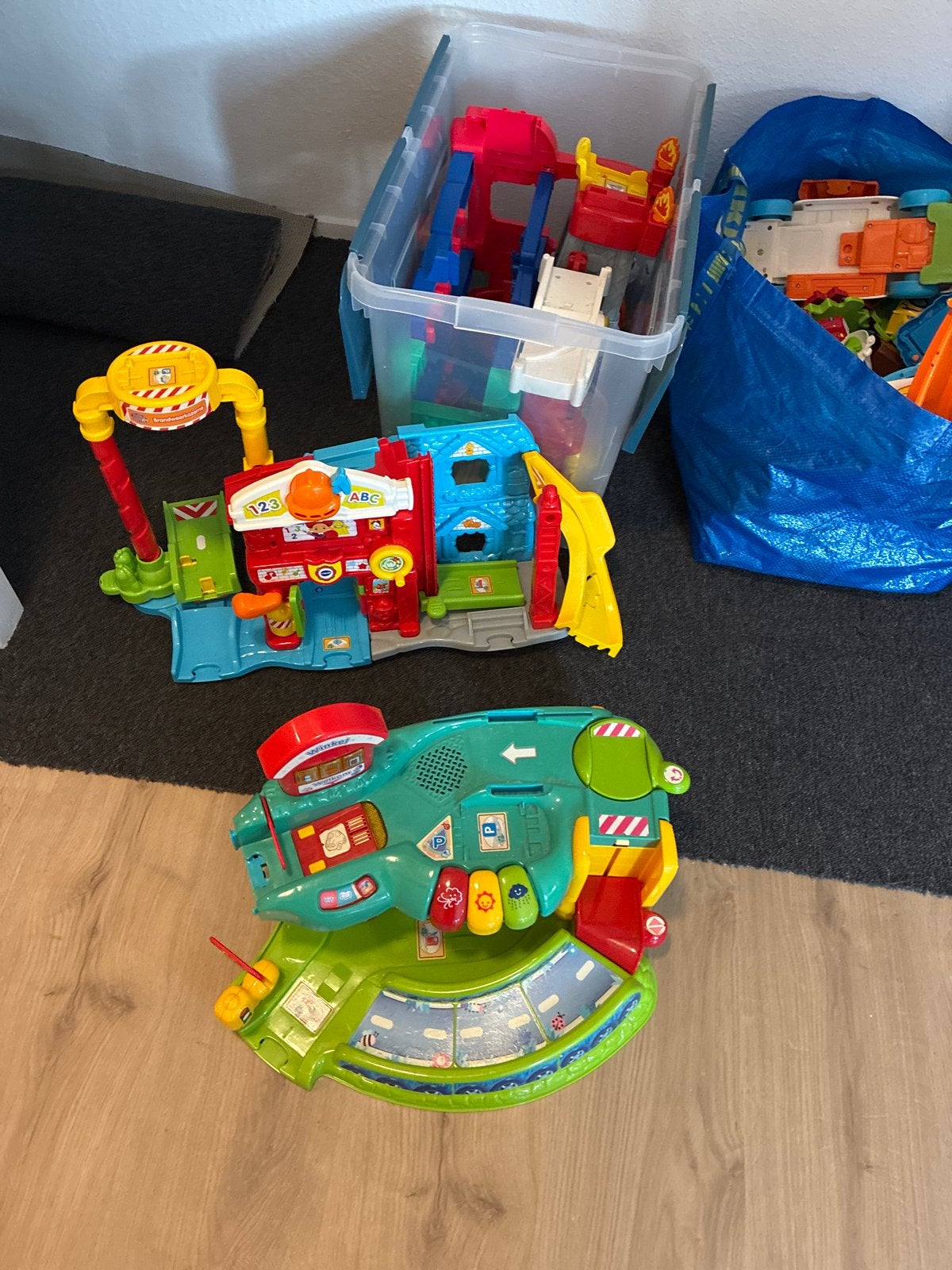 Grote set VTech Toet Toet Auto's speelgoed, Ophalen, Gebruikt, 2 tot 4 jaar