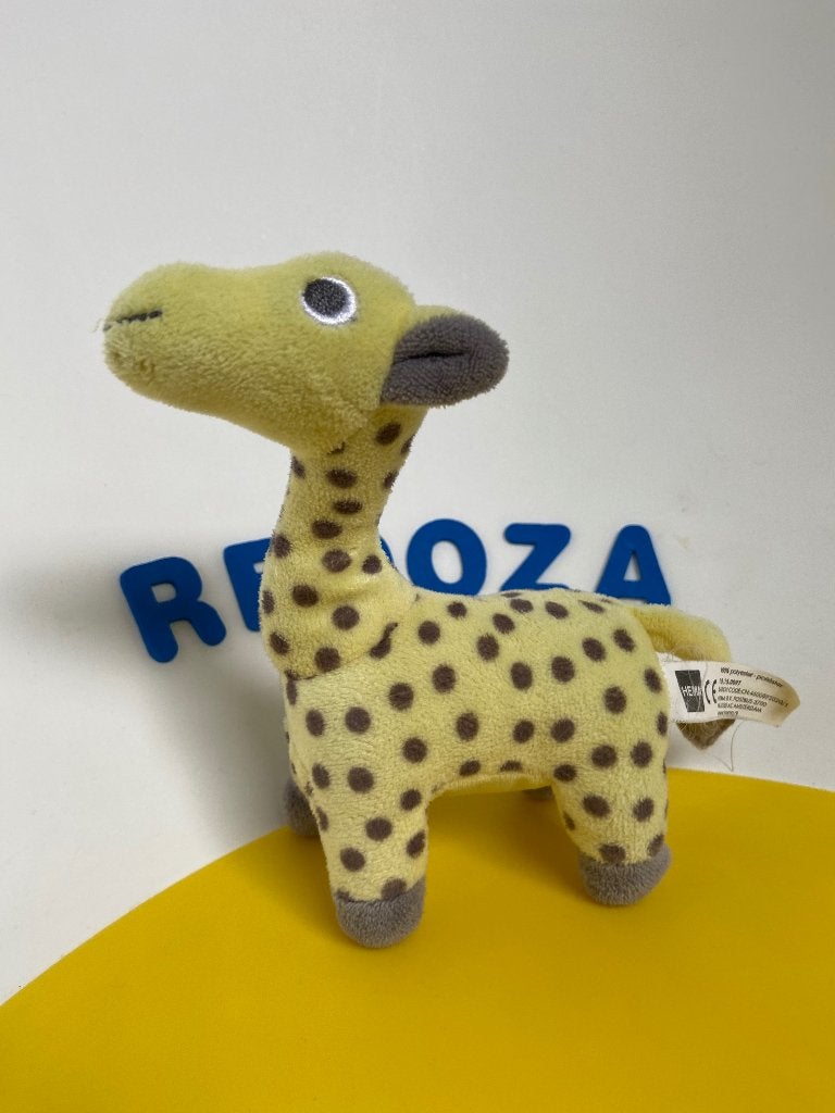 K2648 hema giraf giraffe geel, Ophalen of Verzenden, Zo goed als nieuw, Overige typen
