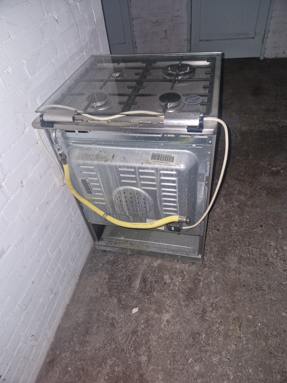 ETNA Vrijstaand Gasfornuis met Oven - Gebruikt, Witgoed en Apparatuur, Fornuizen, Gebruikt, 60 cm of meer, Grill, Gas
