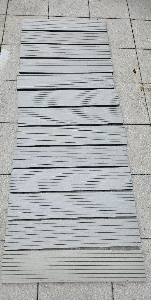 13 vlonderplanken 78 x 15, Ophalen, Gebruikt, Hout