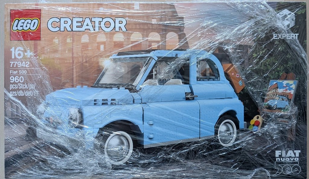 Lego Creator Expert Fiat 500 (77942) Limited Edition, Ophalen, Inclusief doos, Lego, Nieuw