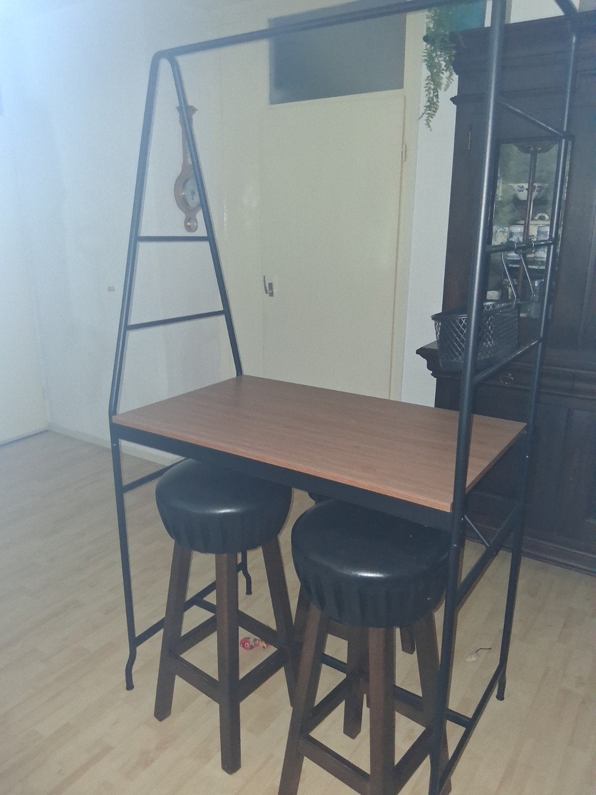 IKEA bar met opbergrek, zonder barkrukken, zgan, Huis en Inrichting, Ophalen, Zo goed als nieuw