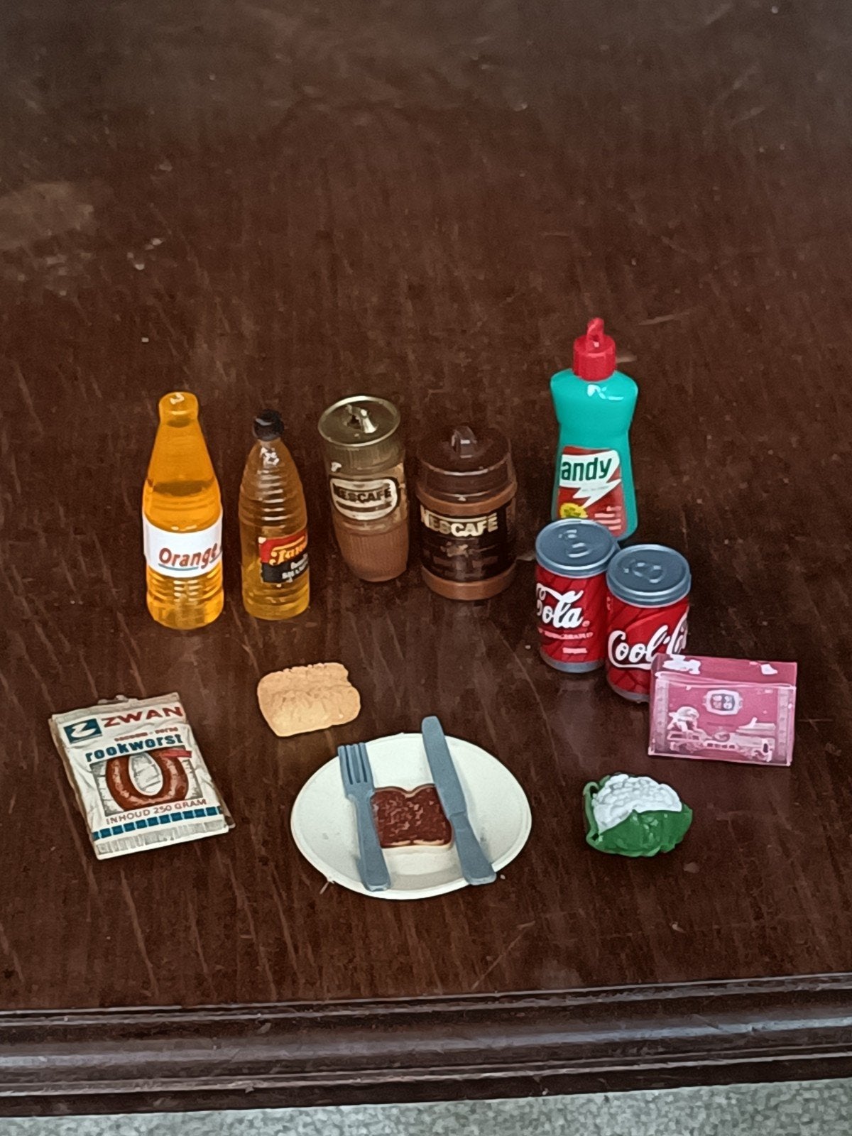 Diverse keuken spulletjes poppenhuis, Verzamelen, Poppenhuizen en Toebehoren, Ophalen of Verzenden, Gebruikt, Poppenhuis
