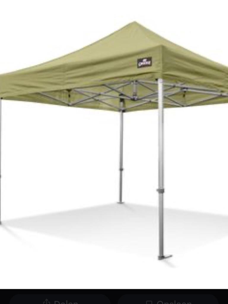 Party tent grizzley 6x3, Tuin en Terras, Partytenten, Opvouwbaar, Partytent, Minder dan 4 meter, Zo goed als nieuw