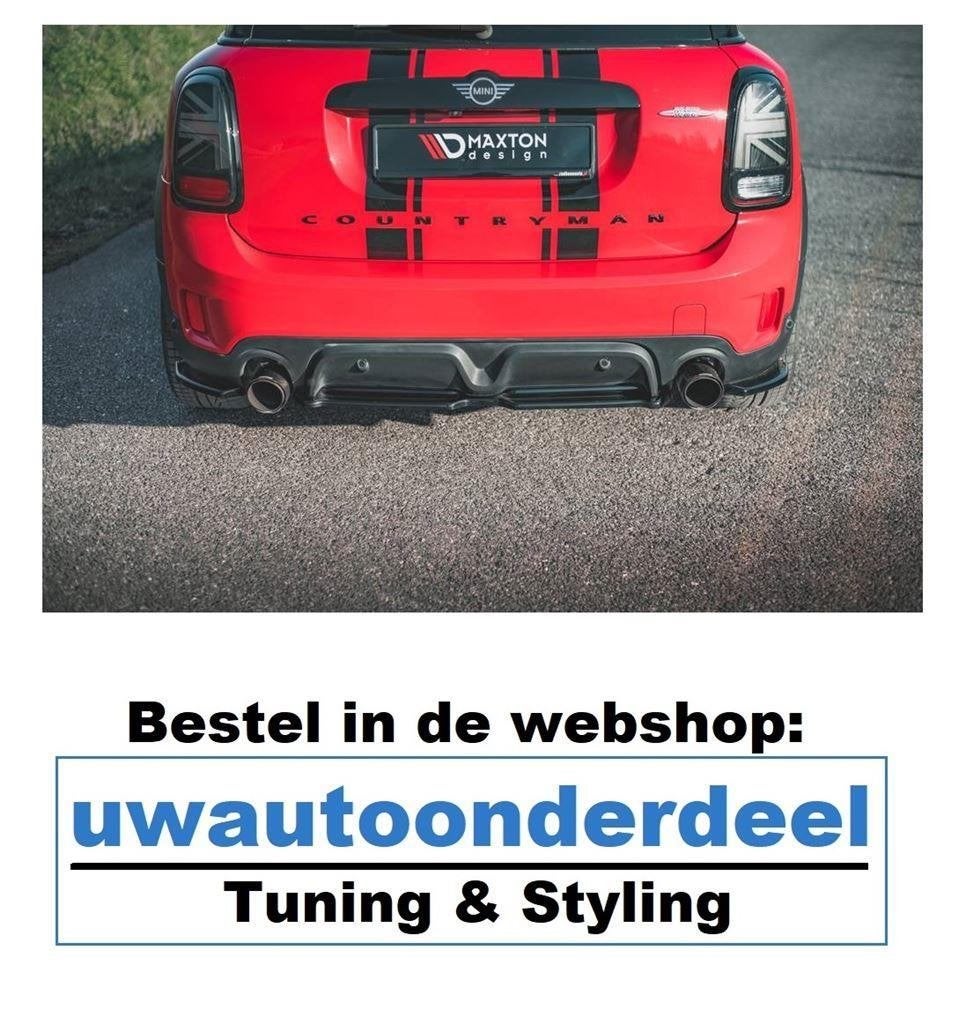 Maxton Mini Countryman F60 JCW Works Spoiler Lip Splitter, Verzenden, Automotive Parts, A.parts@hotmail.nl, Trasmolenlaan 12 3447 GZ Woerden