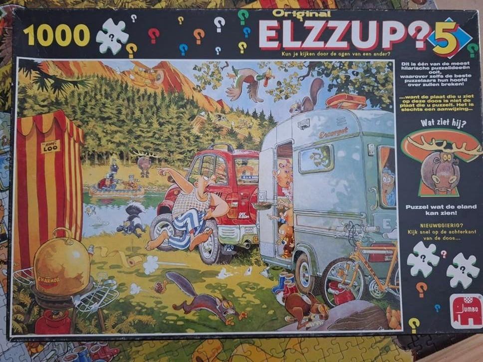 Legpuzzel, Ophalen of Verzenden, 500 t/m 1500 stukjes, Zo goed als nieuw