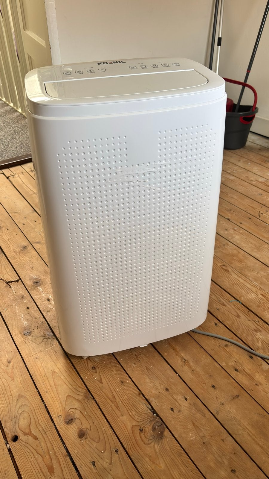 Koenic Mobiele Airco met Afstandsbediening en Filter, Witgoed en Apparatuur, Airco's, Ophalen, Gebruikt, Minder dan 60 m³, 3 snelheden of meer