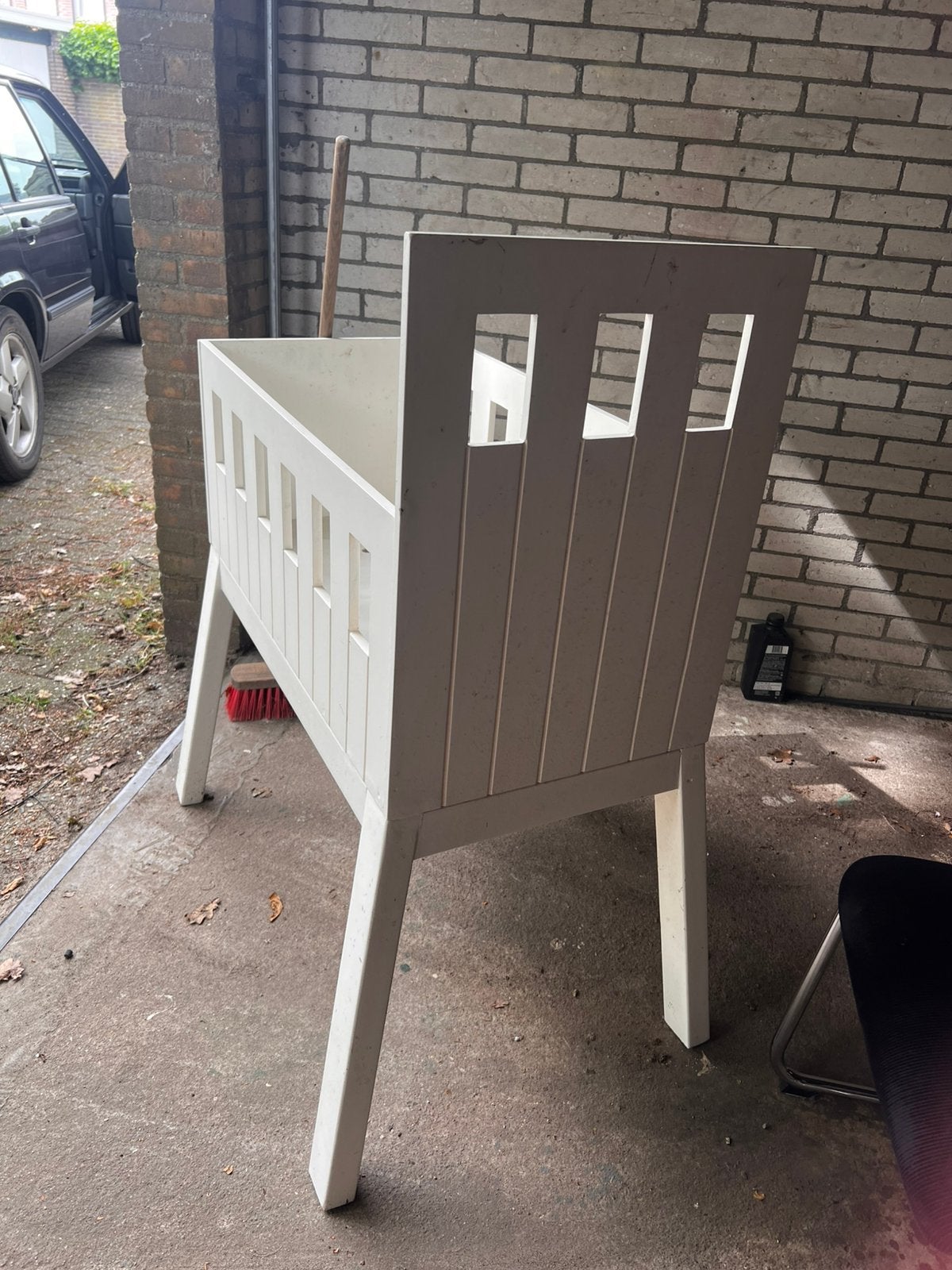 houten baby bedje  / wieg, Kinderen en Baby's, Babywiegjes en Ledikanten, Ophalen, Gebruikt, Wieg