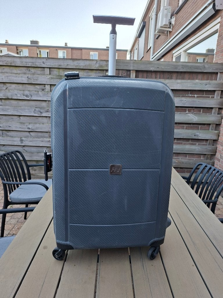Reiskoffer, Gebruikt, Hard kunststof, 35 tot 45 cm, Wieltjes