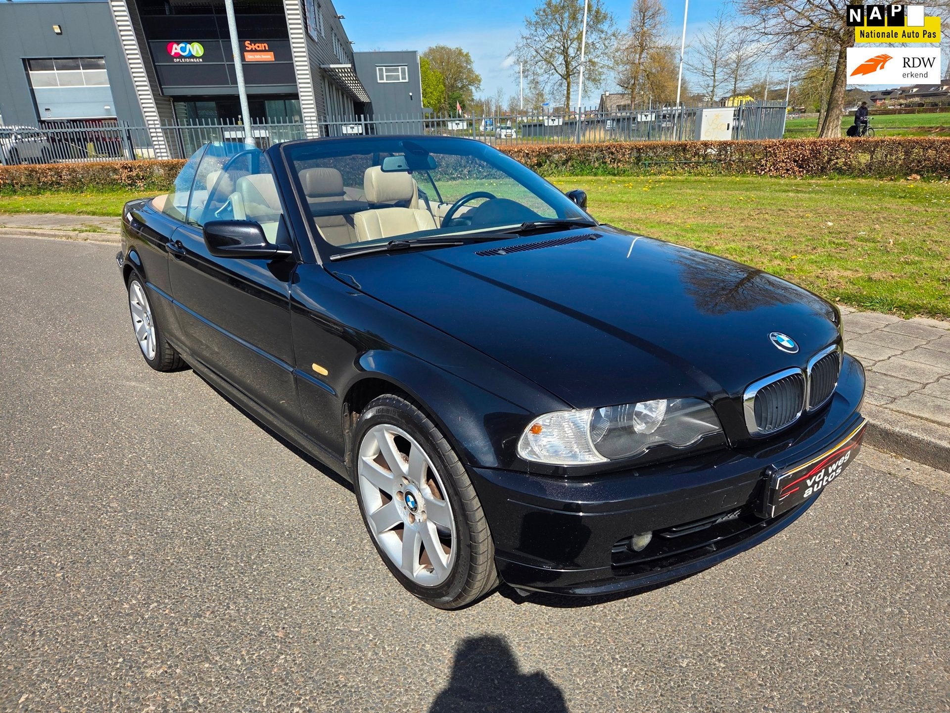 BMW 3-serie Cabrio 318Ci Executive leer, 13 km/l, Achterwielaandrijving, 680 kg, Cabriolet