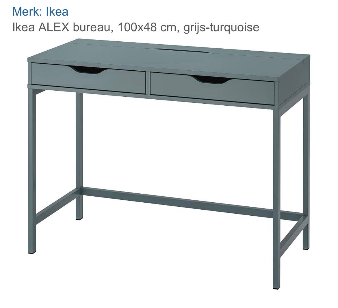 Ikea ALEX bureau, Ophalen, Zo goed als nieuw
