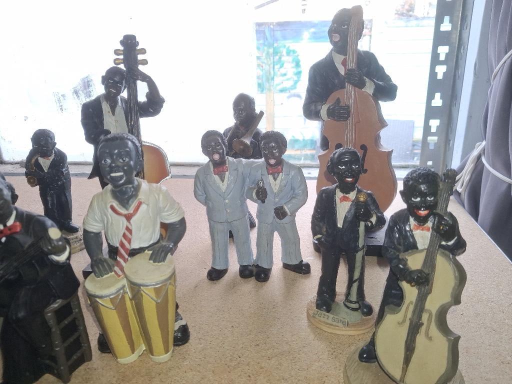 Compleet Beelden figuren music, Verzamelen, Beelden en Beeldjes, Ophalen, Zo goed als nieuw, Overige typen
