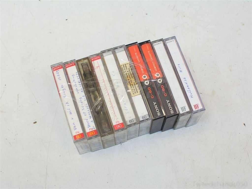 Cassettebandjes Sony 93323, Cd's en Dvd's, Ophalen of Verzenden, Gebruikt, Overige genres, 1 bandje