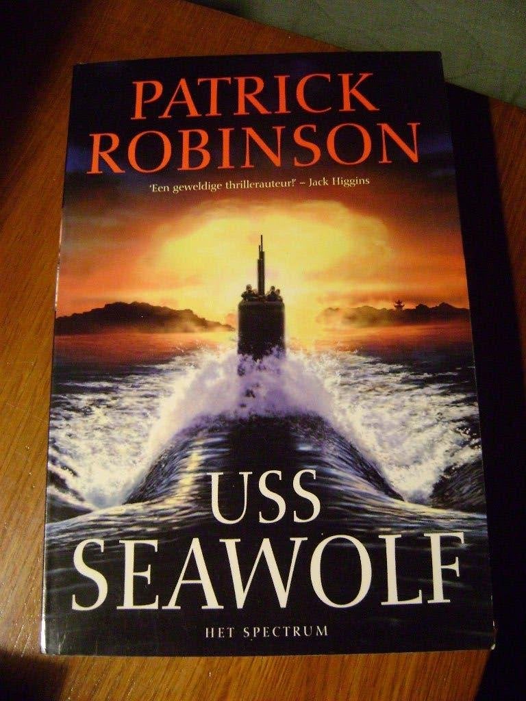 PATRICK ROBINSON USS Seawolf, Boeken, Thrillers, Gelezen, Ophalen of Verzenden