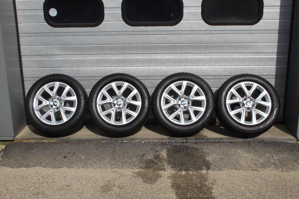 BMW X1, X2, X3, X4, X5 Velgen 205/60 R17 5x120 winterset, Ophalen, Gebruikt, Velg(en), 17 inch