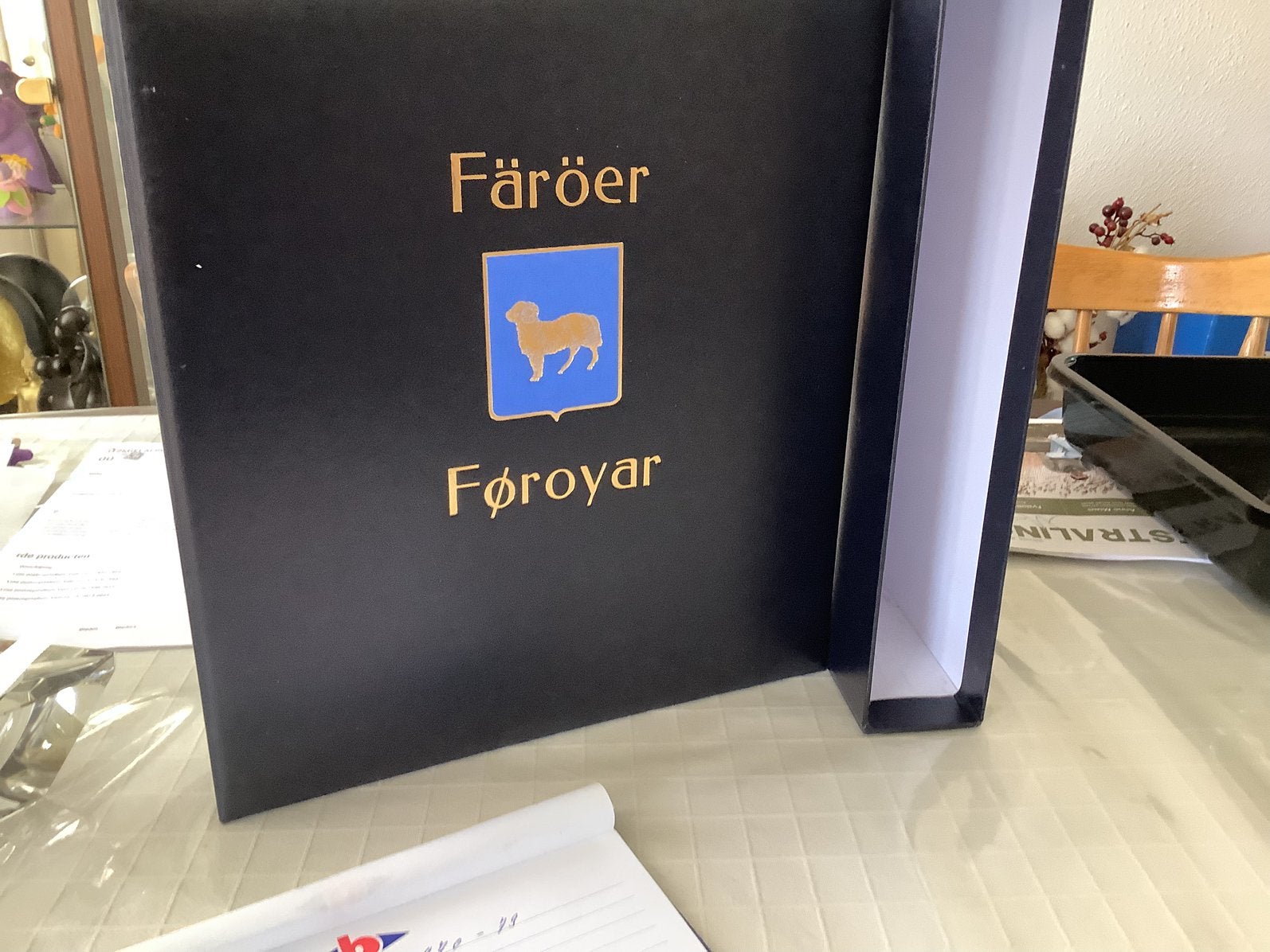 Davo album faroer 2, Postzegels en Munten, Postzegels | Toebehoren, Ophalen, Verzamelalbum
