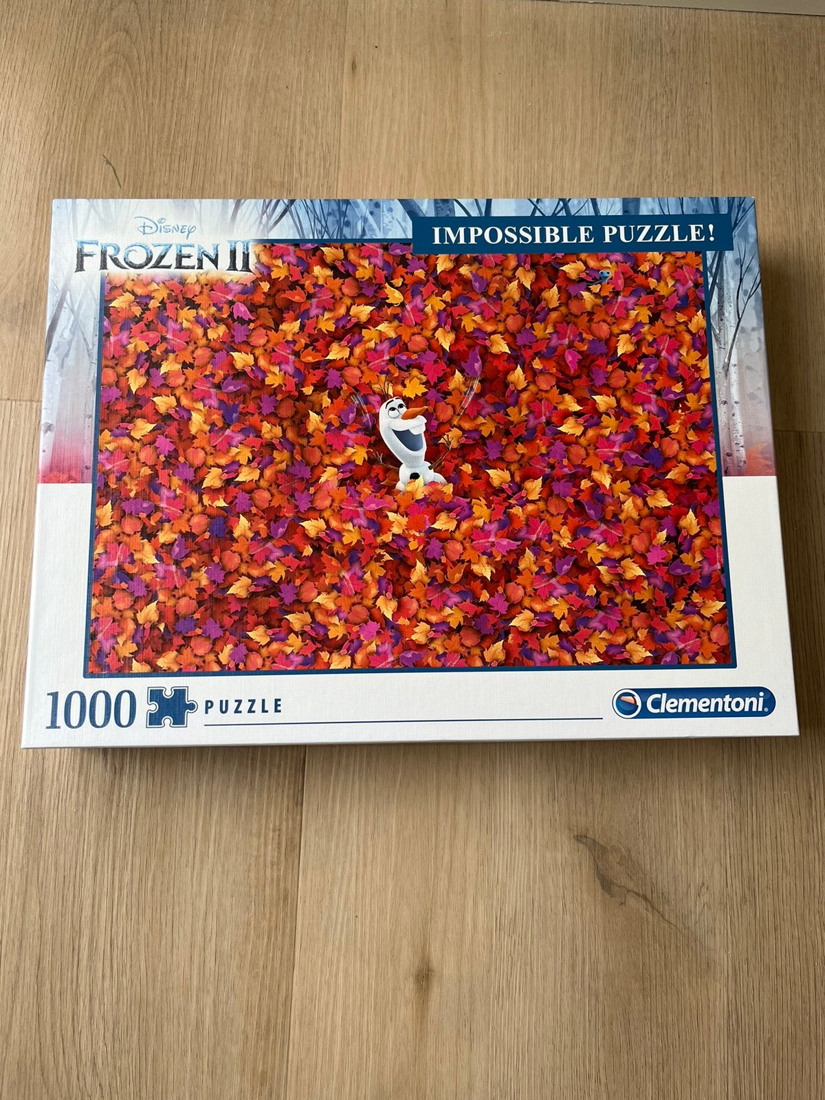 Frozen 2 puzzel, Ophalen of Verzenden, 500 t/m 1500 stukjes, Zo goed als nieuw, Legpuzzel