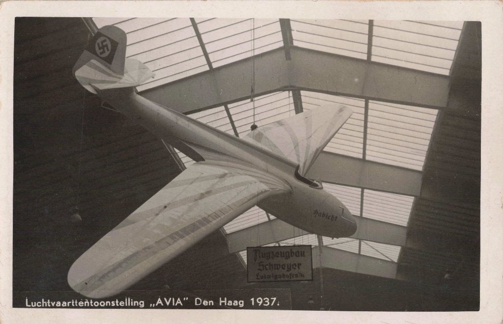 Den Haag Luchtvaarttentoonstelling AVIA 1937 B3361, Verzamelen, Ophalen, 1920 tot 1940, Gelopen, Zuid-Holland