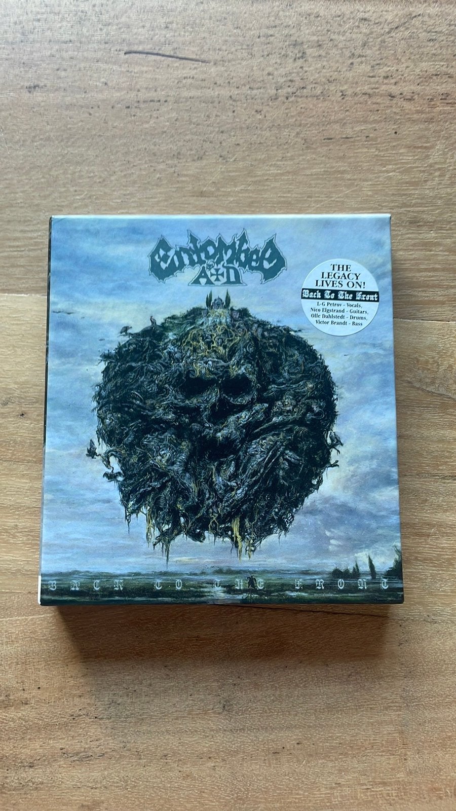 Entombed A.D. - Back To The Front Limited CD Mediabook 2014, Ophalen of Verzenden, Album