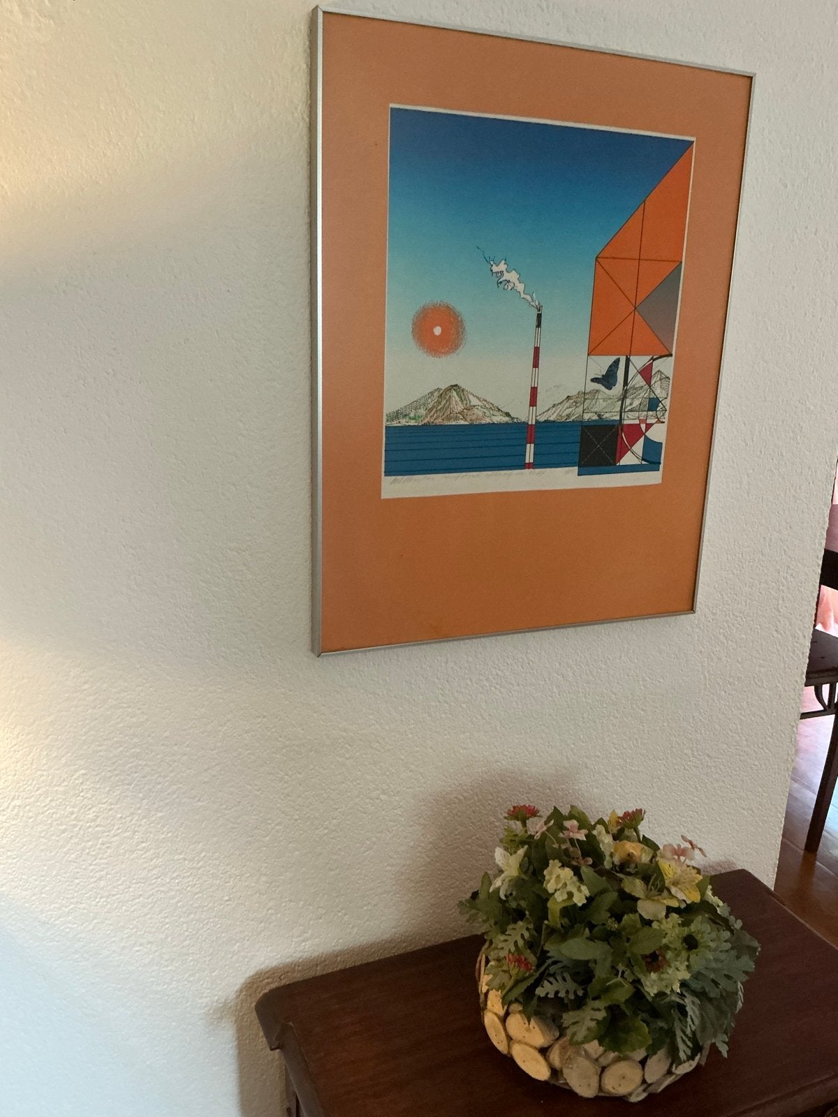 Bob Kemper - Inspiratie (Zeefdruk, 1980), Antiek en Kunst, Kunst | Litho's en Zeefdrukken, Gelimiteerde oplage, Ophalen, Landschappen