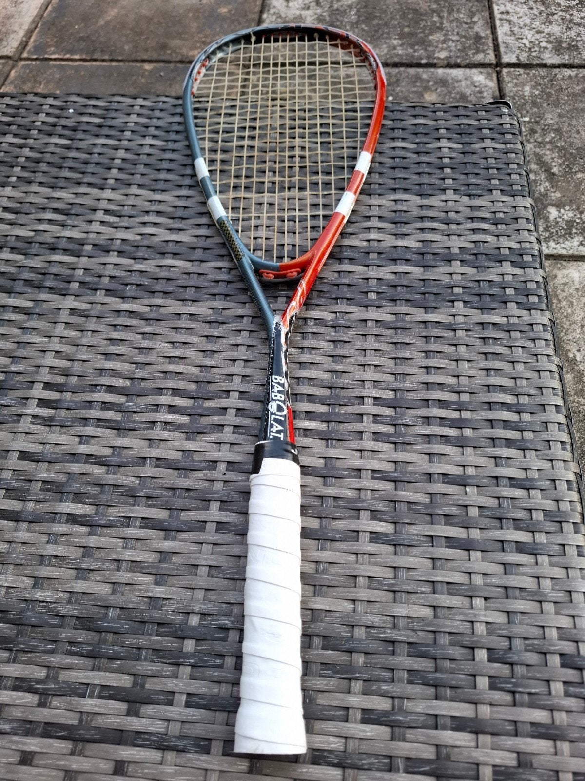 Babolat Squash Racket - Go Power, Sport en Fitness, Gebruikt, Babolat, Ophalen of Verzenden, Racket