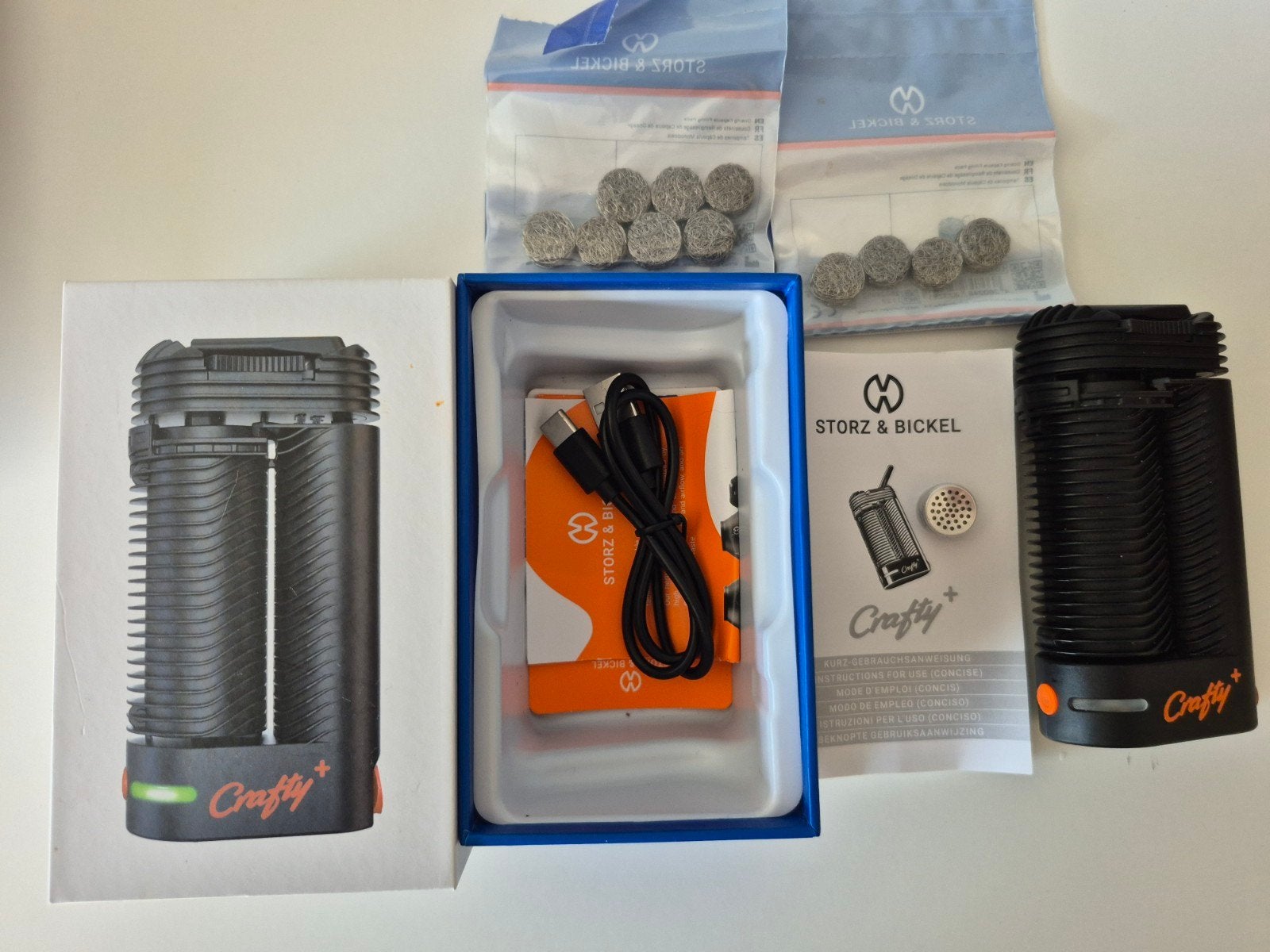Storz-Bickel Crafty+ vaporizer, Ophalen of Verzenden, Zo goed als nieuw, Overige typen