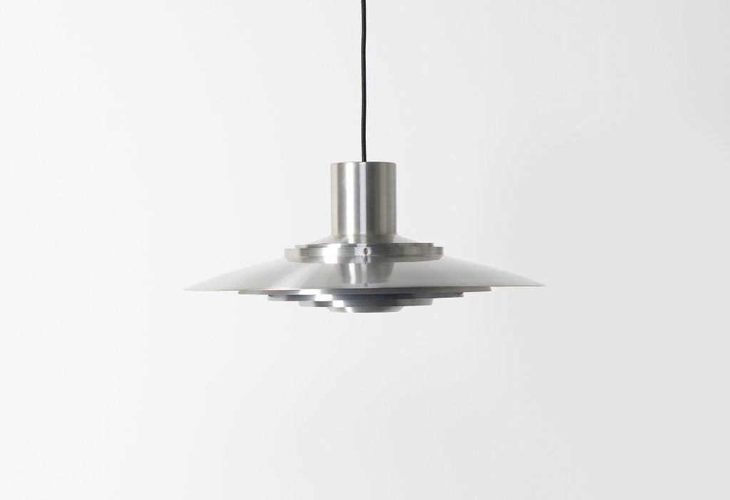 Preben Fabricius and Jørgen Kastholm lamp, Gebruikt, Deens Design, Scandinavisch, Vintage, Mid Century, Retro, Metaal, E27 (groot)