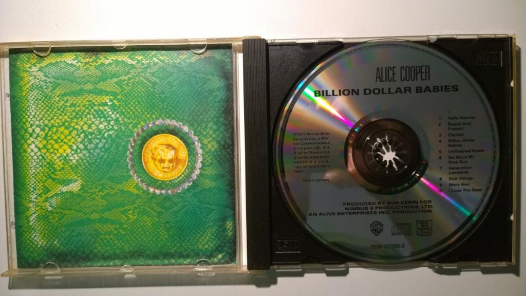 Alice Cooper - Billion Dollar Babies, Ophalen of Verzenden, Zo goed als nieuw