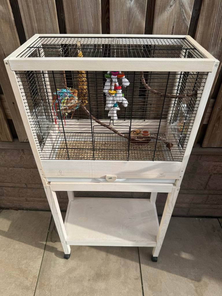 Ferplast Vogel kooi Nieuw incl standaard, Ophalen, Nieuw