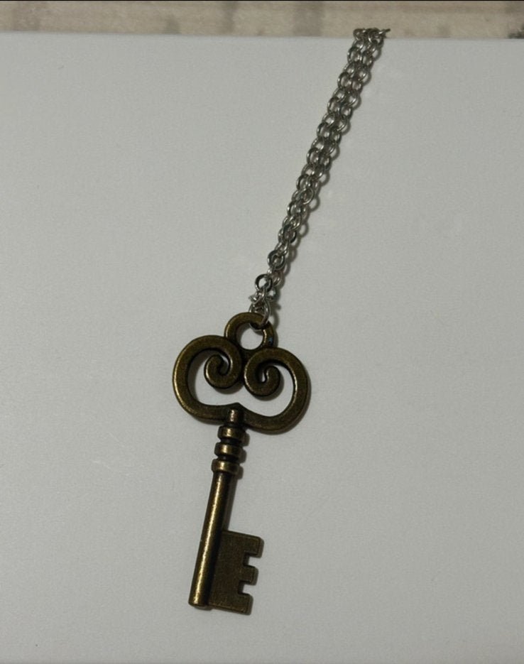 Ketting sleutel, Ophalen of Verzenden, Nieuw, Zilver, Overige materialen