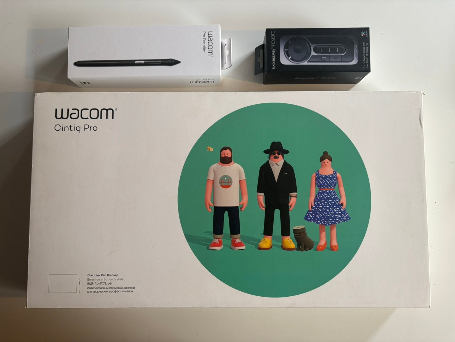 Wacom Cintiq Pro 16 (DTH-1620) + Stylus + ExpressKey Remote, Computers en Software, Tekentablets, Ophalen of Verzenden, Multi-touch
