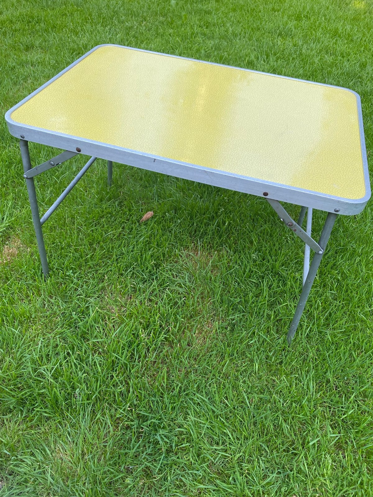 In hoogte verstelbaar campingtafeltje - ook voor BBQ, Ophalen, Gebruikt, Campingtafel