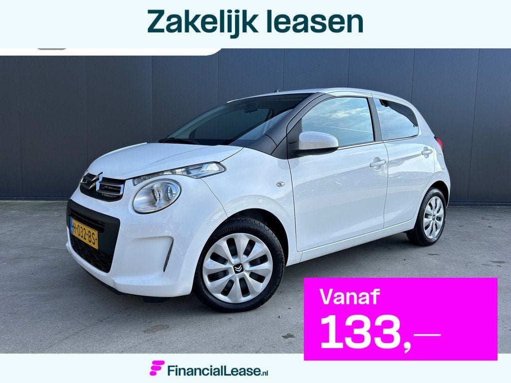 Citroën C1 1.0 VTi Feel 1e EIGENAAR LED CRUISE AIRCO, Voorwielaandrijving, Gebruikt, Euro 6, 4 stoelen
