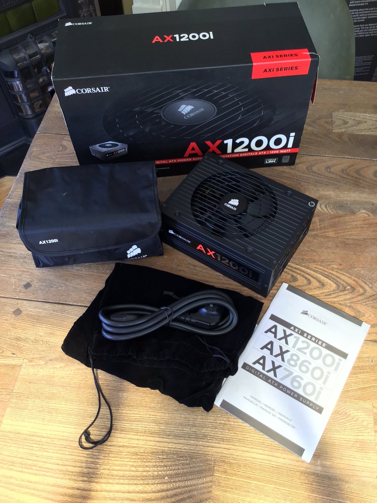 Topvoeding! Corsair AX 1200i DSP, Computers en Software, Interne voedingen, Zo goed als nieuw, Ophalen of Verzenden
